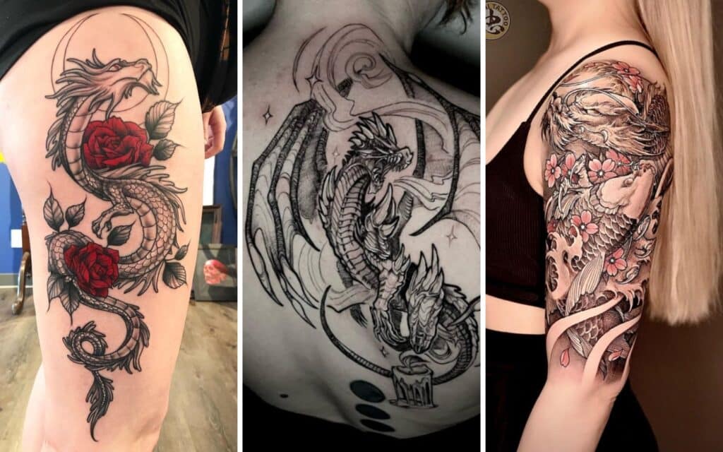 what does a dragon tattoo mean featured image