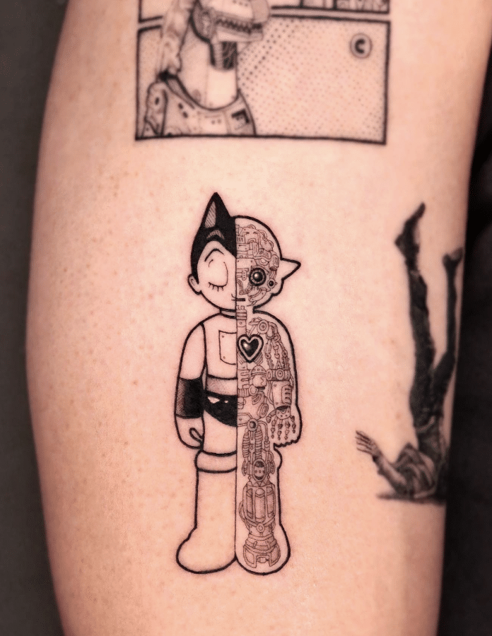Astroboy Anime Tattoo