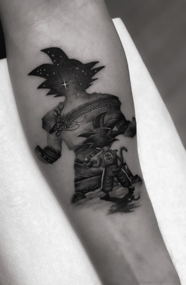 Boy To A Man Dragonball Tattoo
