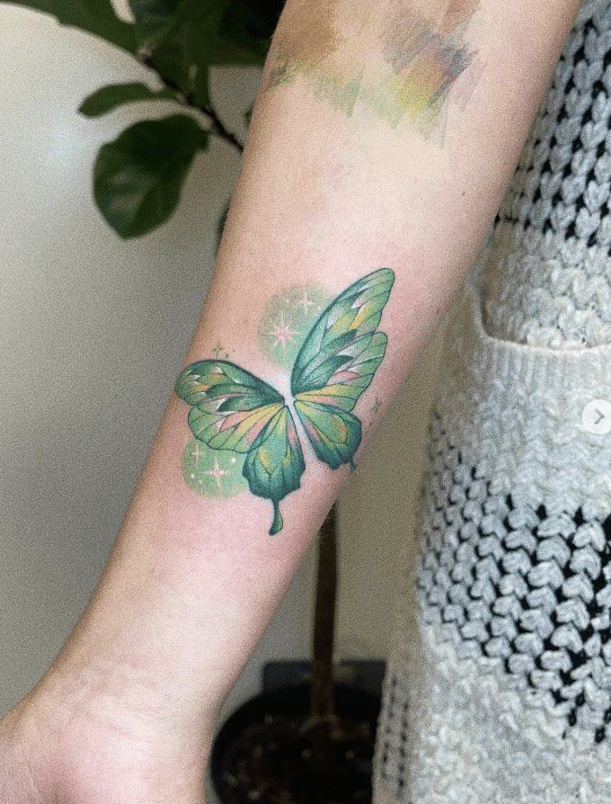 Butterfly Wings Tattoo Idea