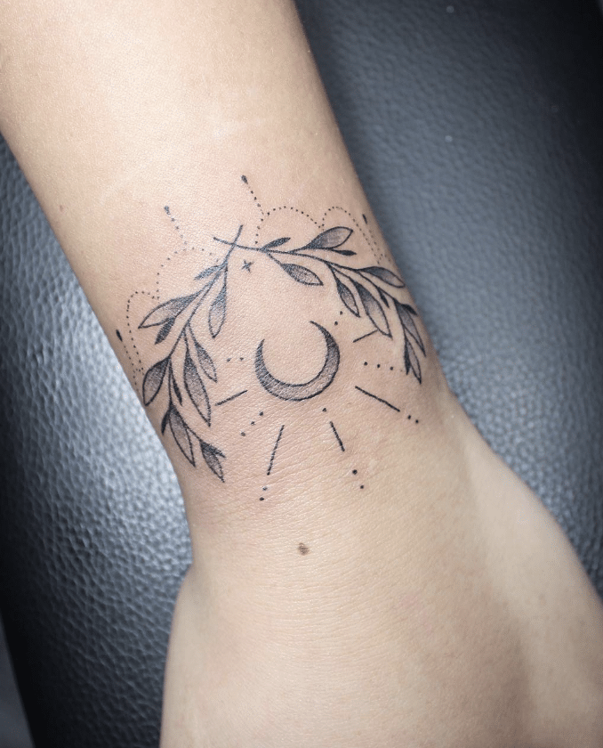 Crescent Moon Tattoo