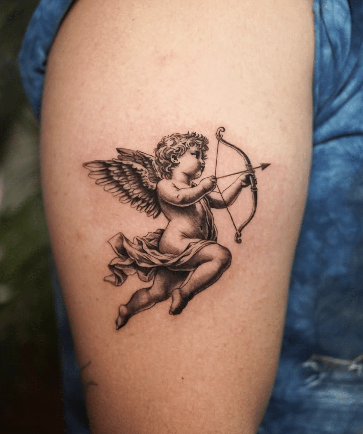 Cupid Tattoo Idea