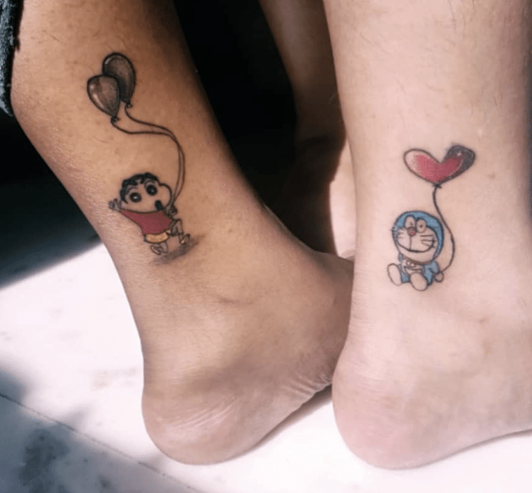 Doraemon Anime Tattoo