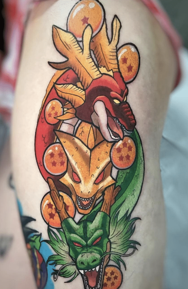 Dragon Mythological Tattoo Design