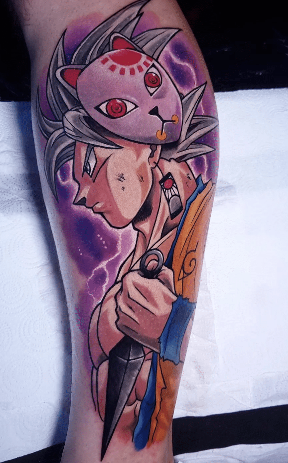 Dragonball X Demon Slayer Tattoo