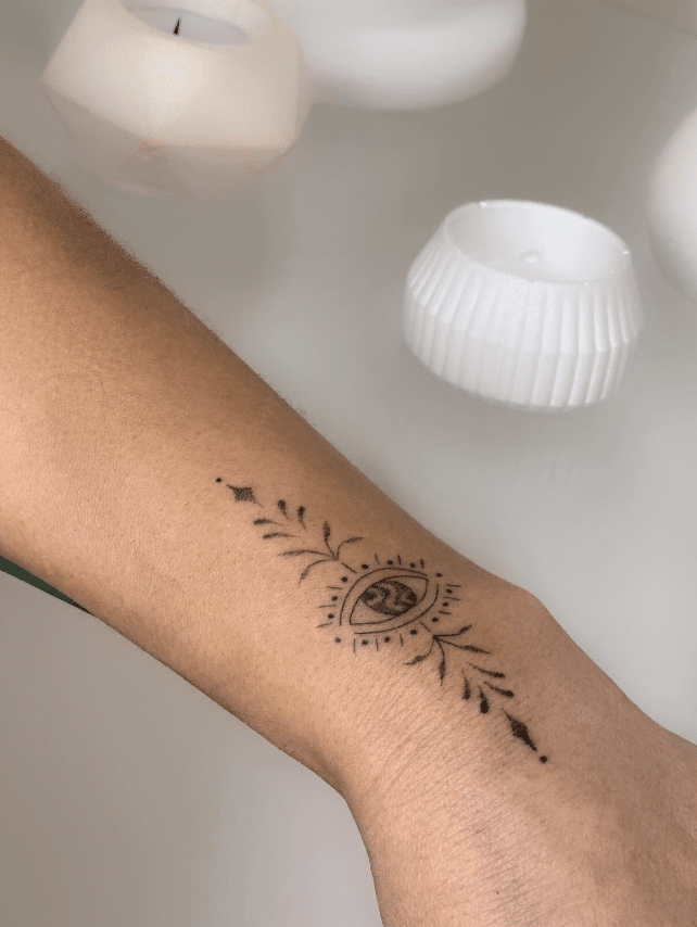 Eye Wrist Tattoo
