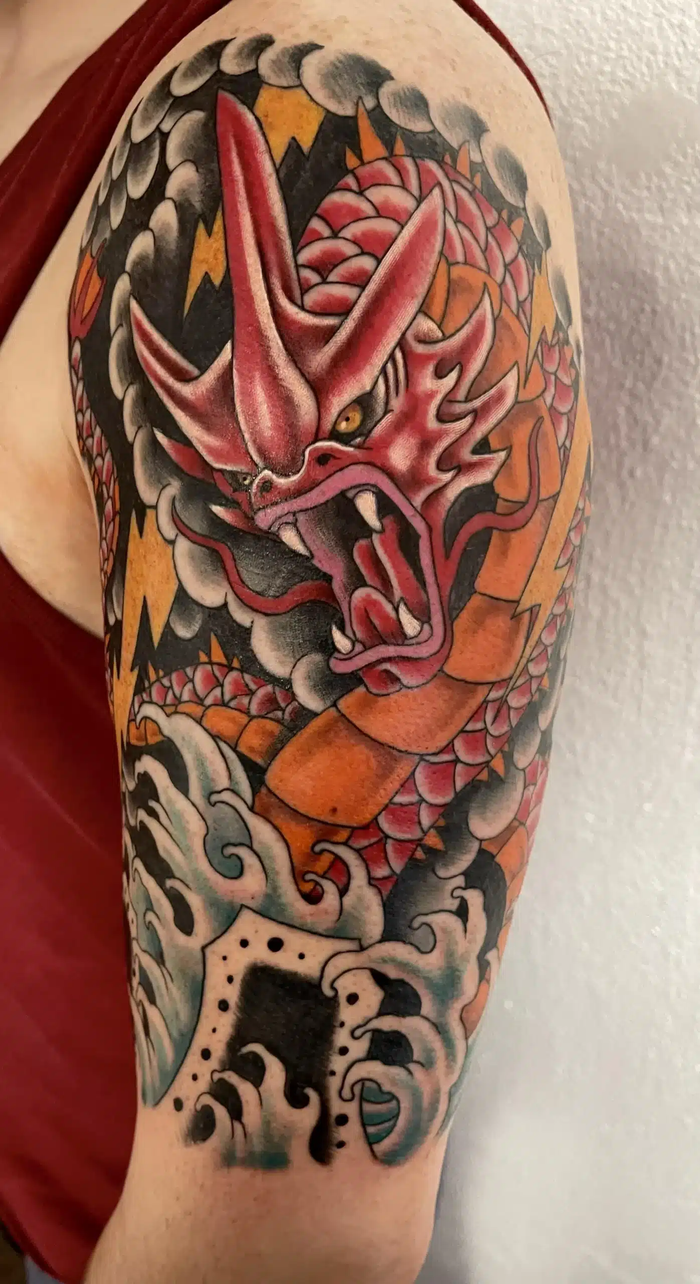 Gyarados Yakuza Dragon Tattoo