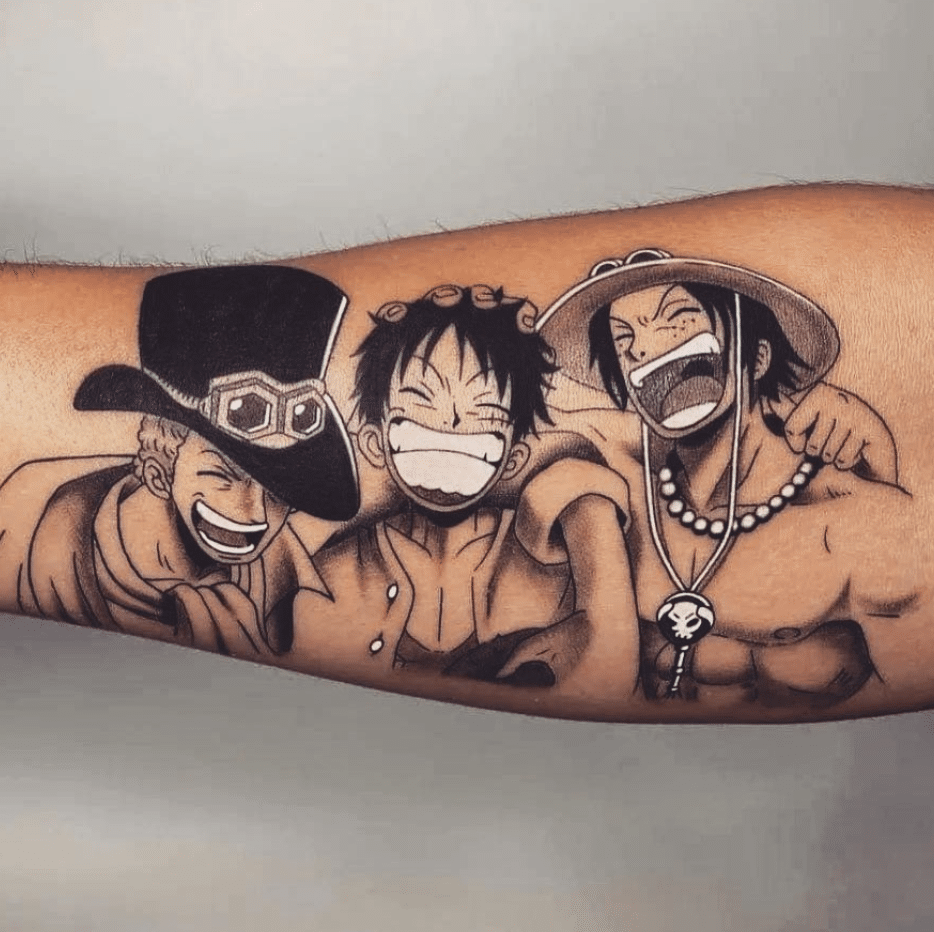 One Piece Brothers Tattoo Idea