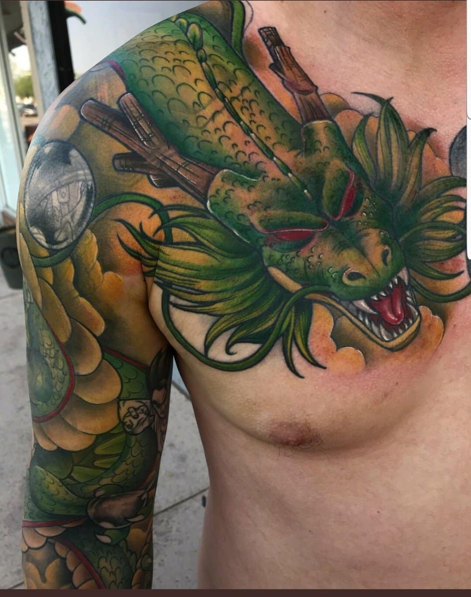 Shenron Dragonball Tattoo