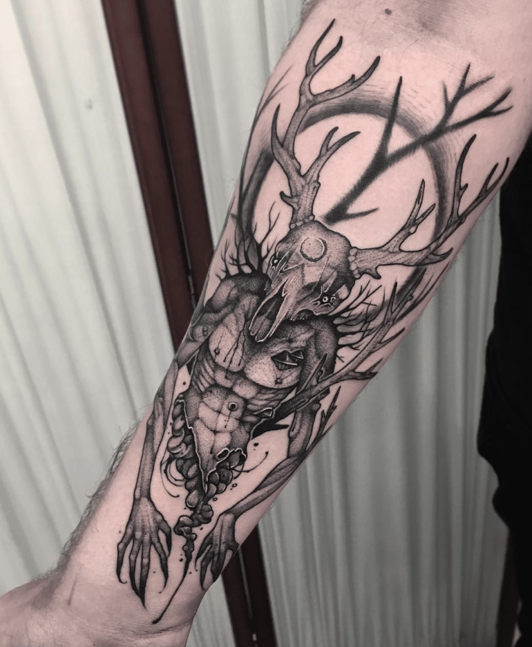 Wendigo Tattoo Idea