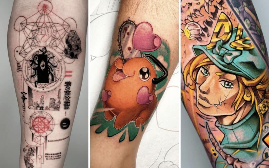 Anime Tattoo Designs featured image