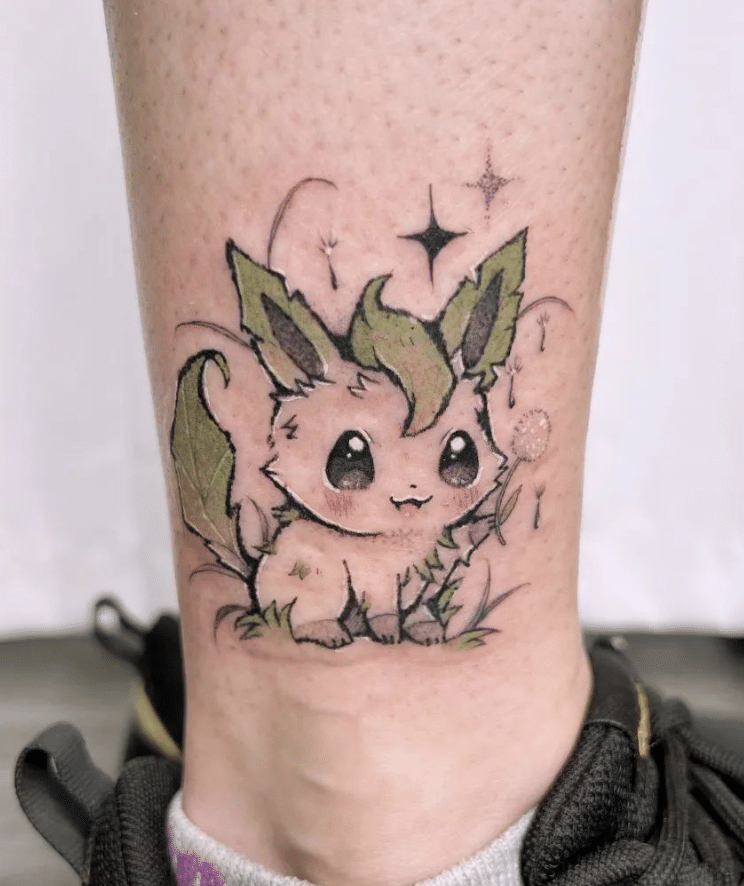 Baby Leafon Tattoo