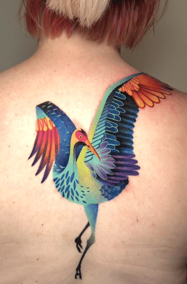 Back Animal Tattoo