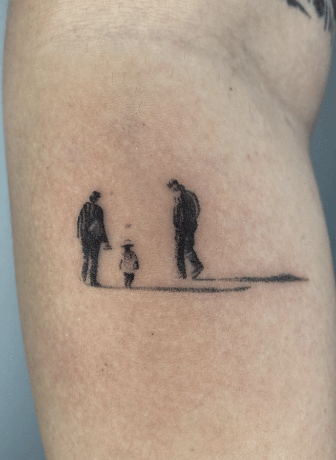 Bebe Amidei handpoked tattoo idea