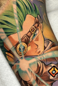 Carlospovartattoo anime tattoo design