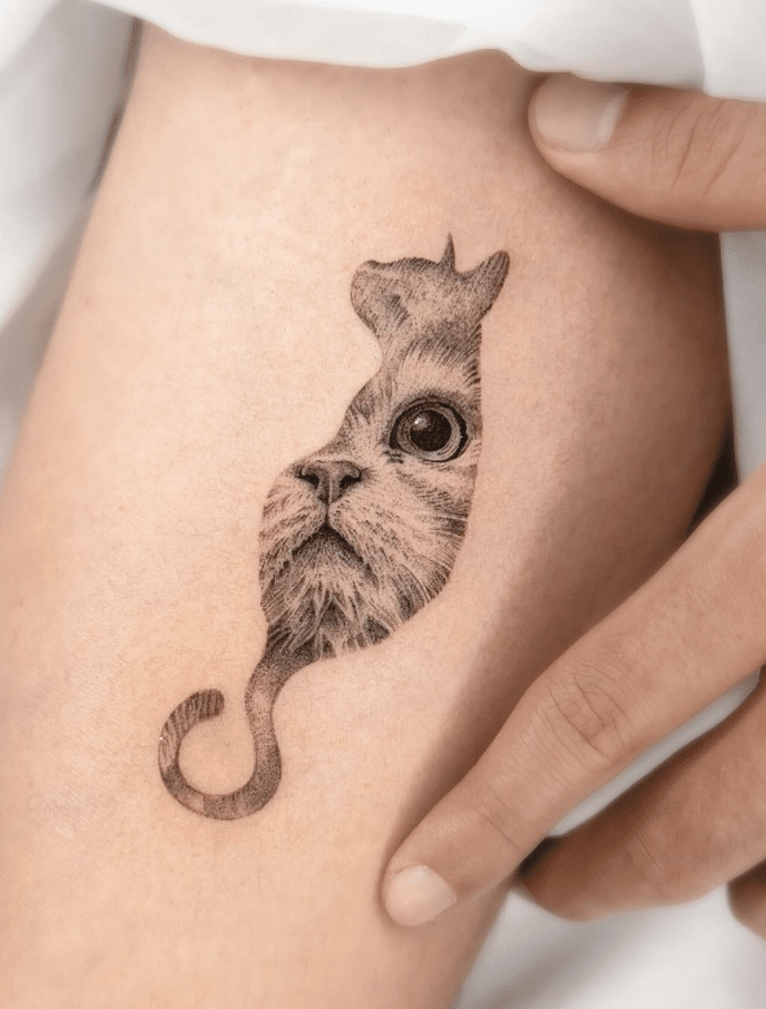 Cat Animal Tattoo