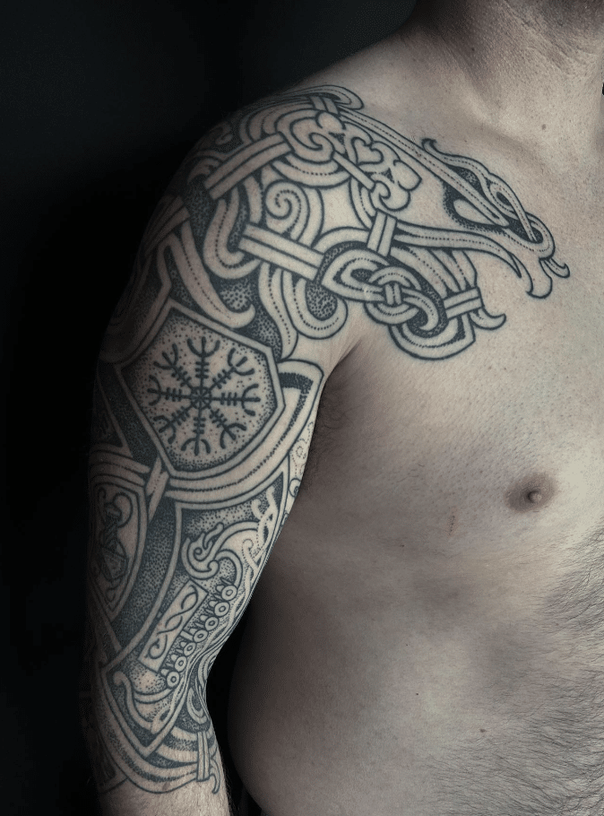 Celtic Tattooer viking tattoo design