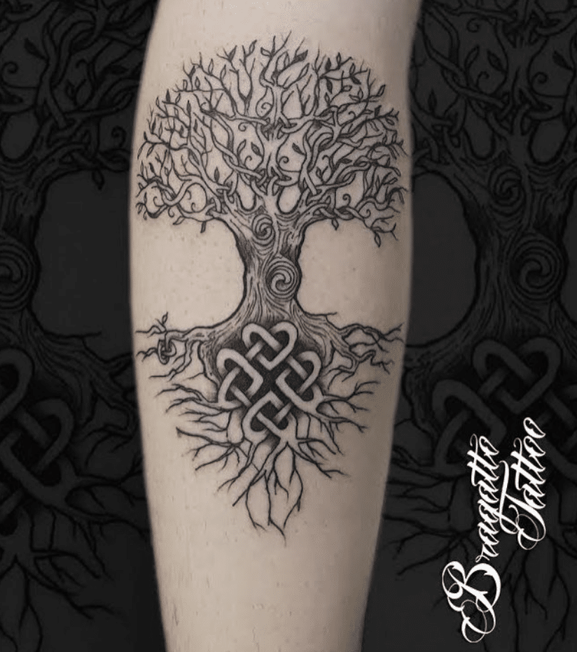 Celtic Tree Of Life Tattoo