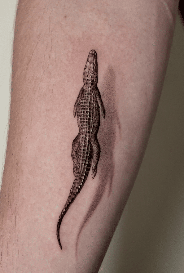 Crocodile Animal Tattoo