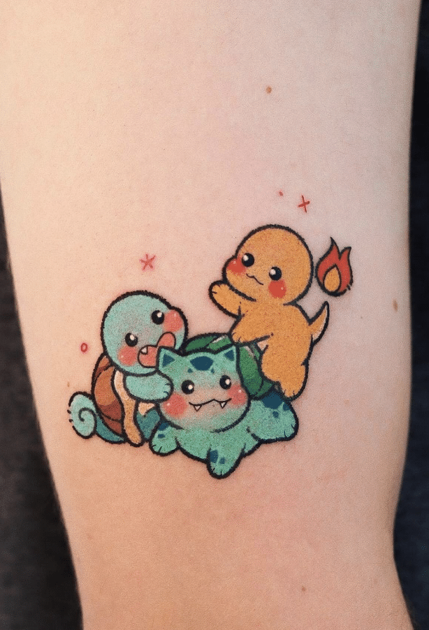 Cute Starters Tattoo