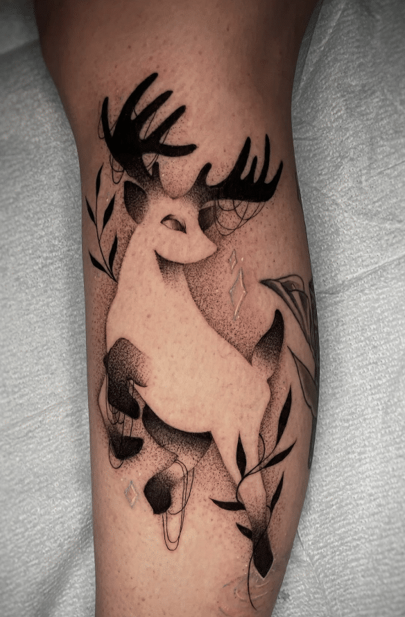 Deer Animal Tattoo