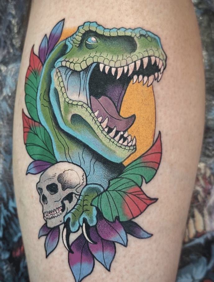 Dinosaur Tattoo Idea