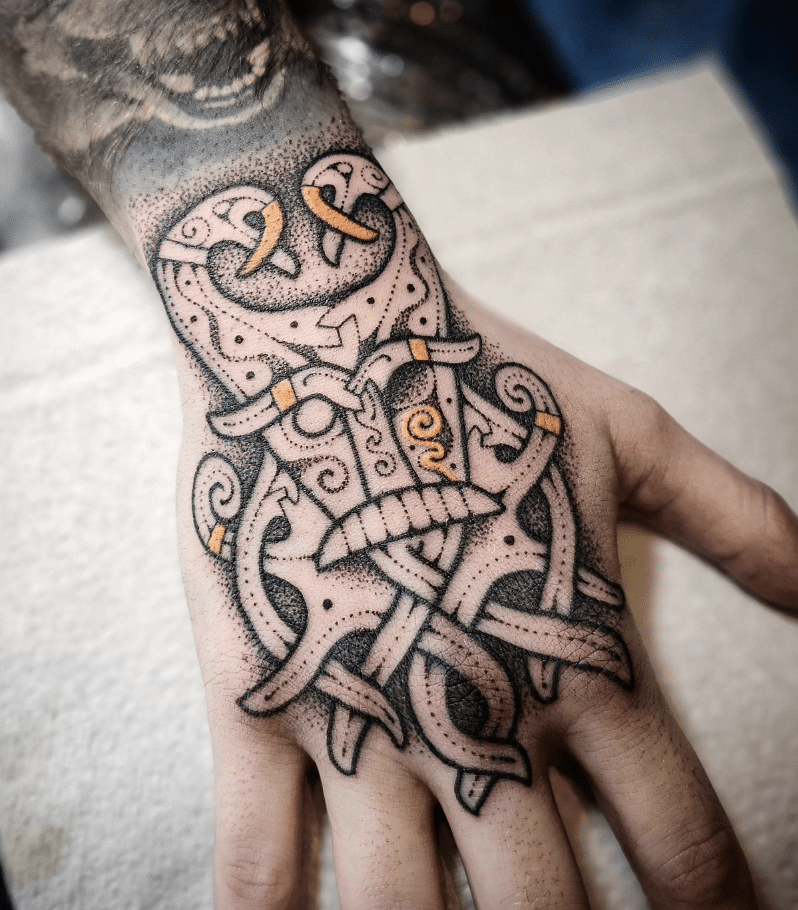 Folkvangr Tattoo viking tattoo idea