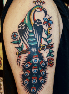 Jared Allen traditional tattoo artist