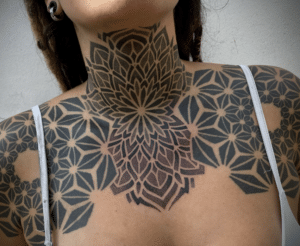Jordthetattooer geometric tattoo idea