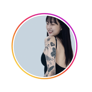 Lee Jihyun fine line tattoo artist