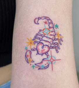 Maddy Pinkies handpoked tattoo artist