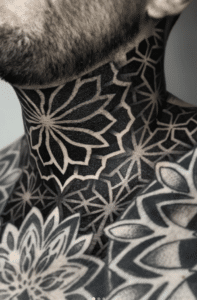 Patricdonaire geometric tattoo idea