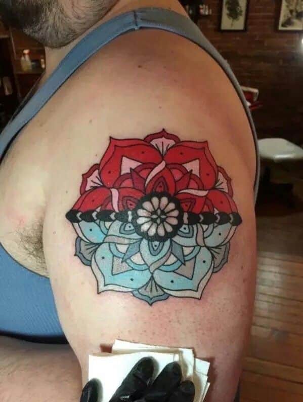 Pokemon Mandala Tattoo
