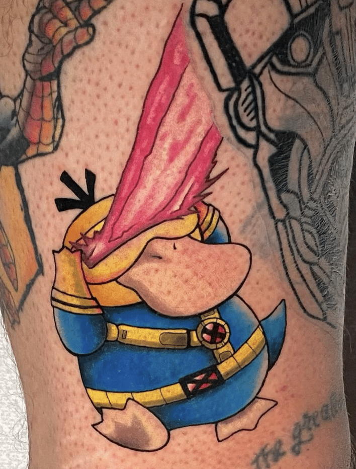 Pokemon X Psyduck Tattoo