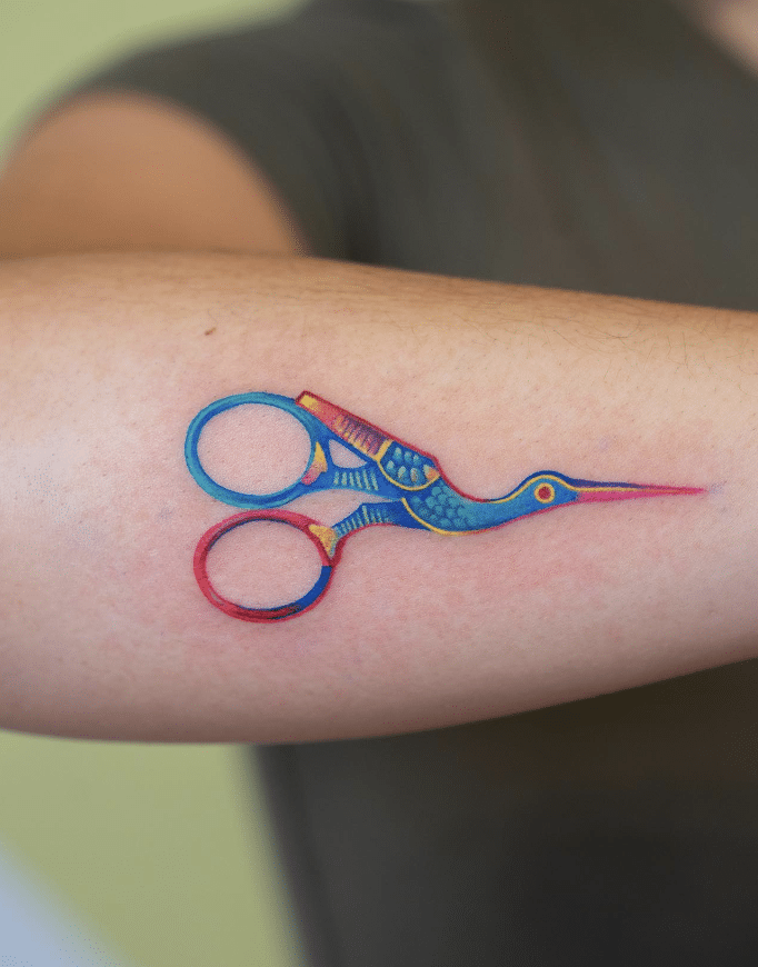 Scissors Tattoo
