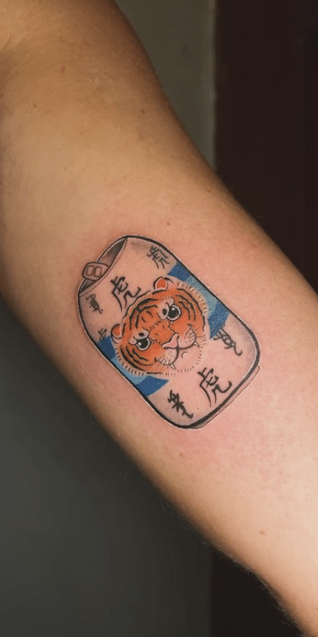 Tiger Beer Tattoo