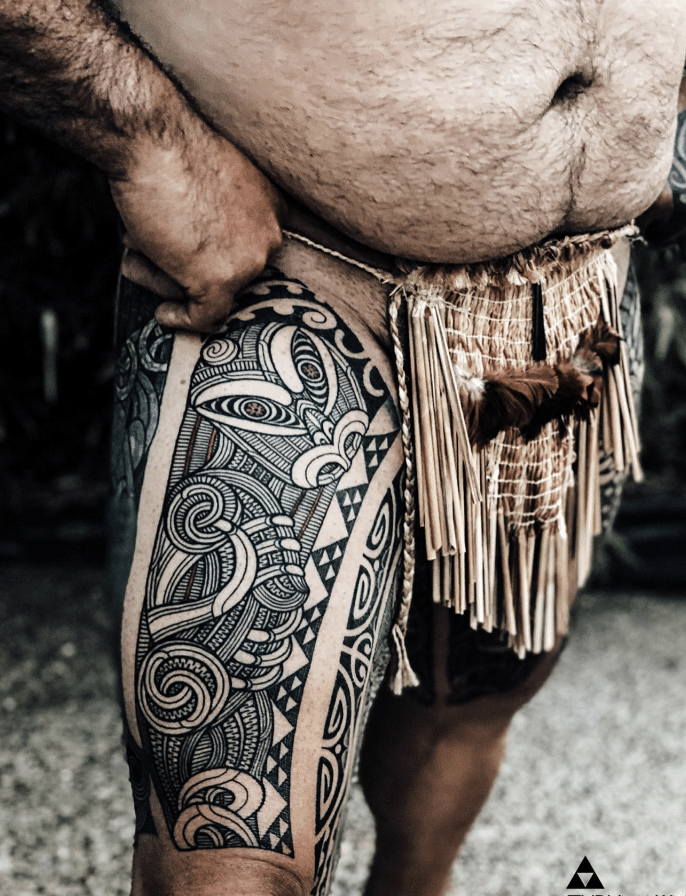 Turumakina tribal tattoo