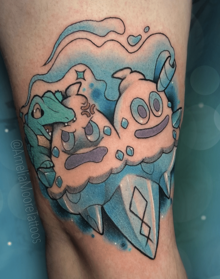 Vanilluxe Pokemon Tattoo