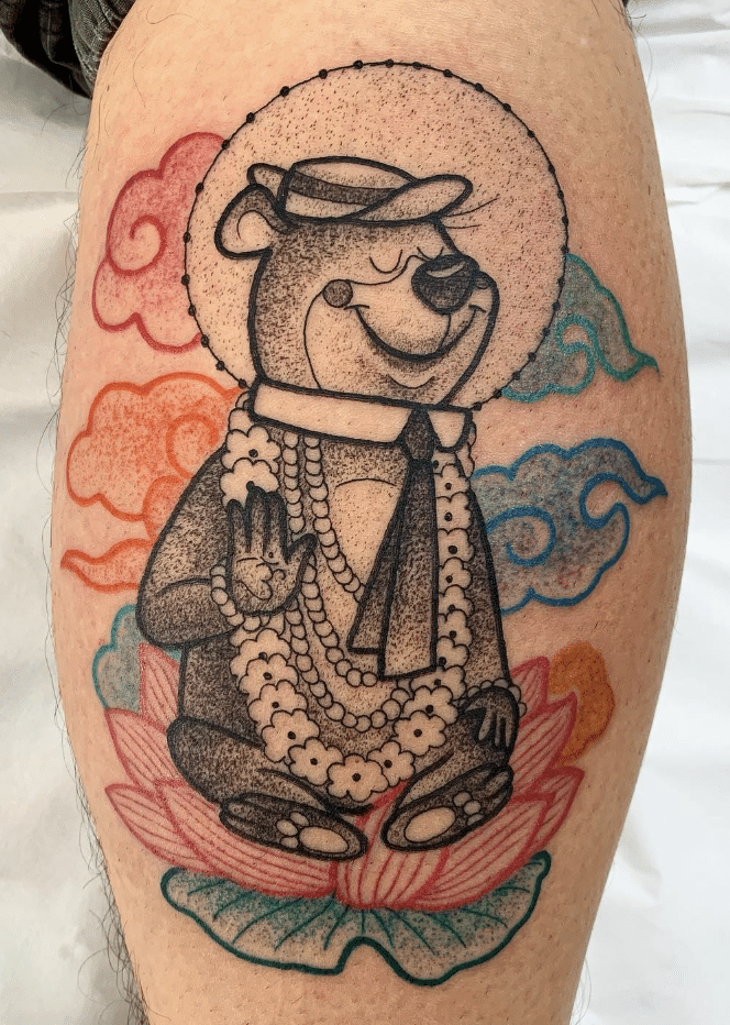 Yogi Bear Tattoo