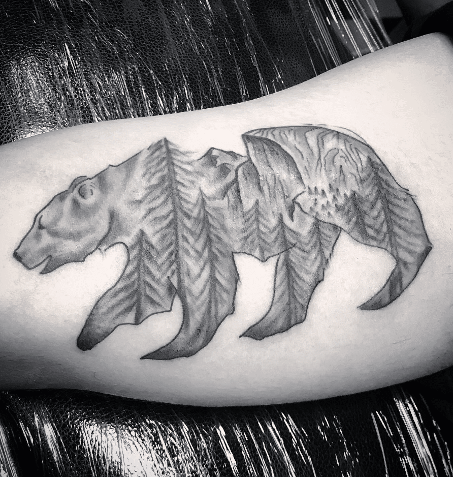 Yosemite Bear Tattoo