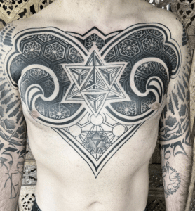 ishta tattoo geometric tattoo artist
