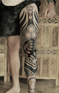 ishta tattoo geometric tattoo design