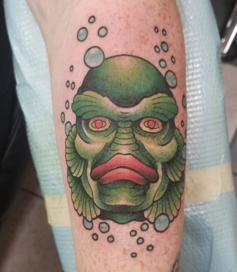 Creature From The Black Lagoon Tattoo