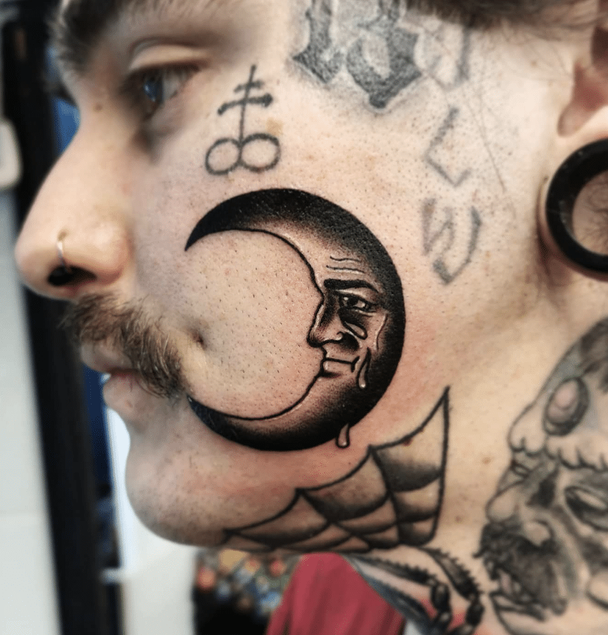 Crescent Moon Tattoo