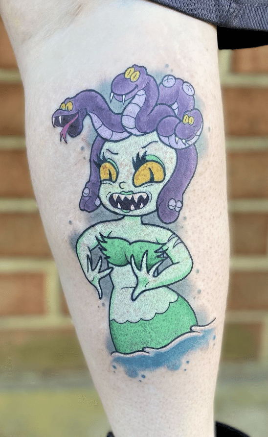 Cuphead Tattoo