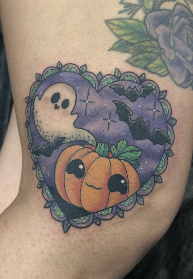 Cute Halloween Tattoo