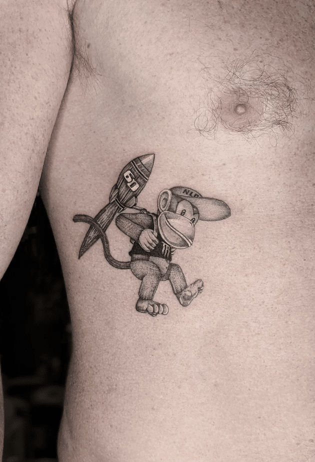 Donkey Kong Tattoo