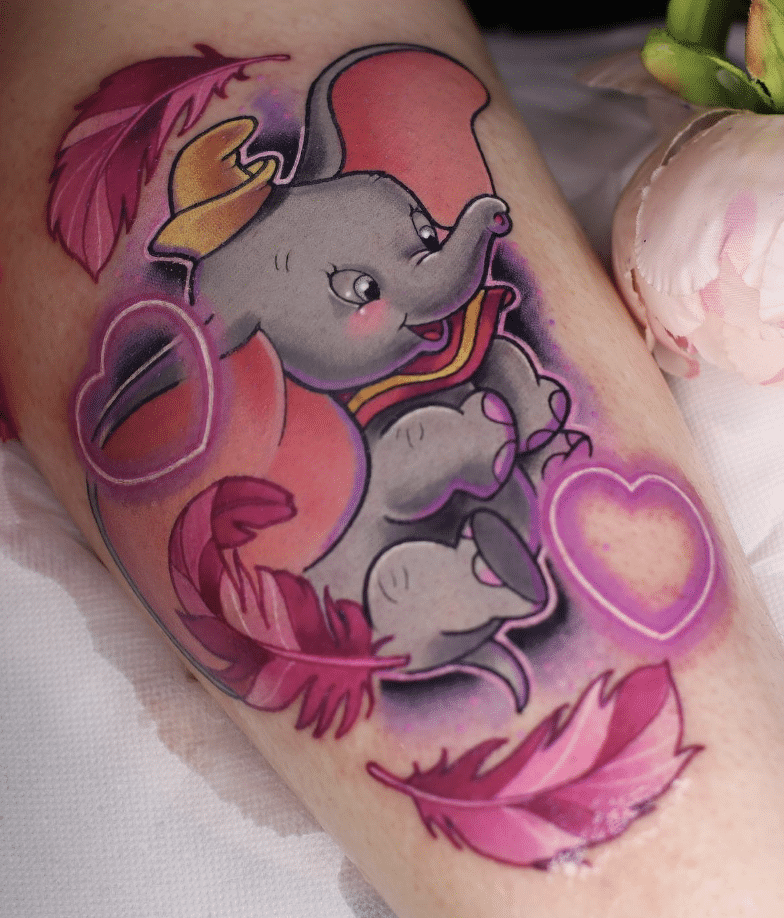 Dumbo Disney Tattoo