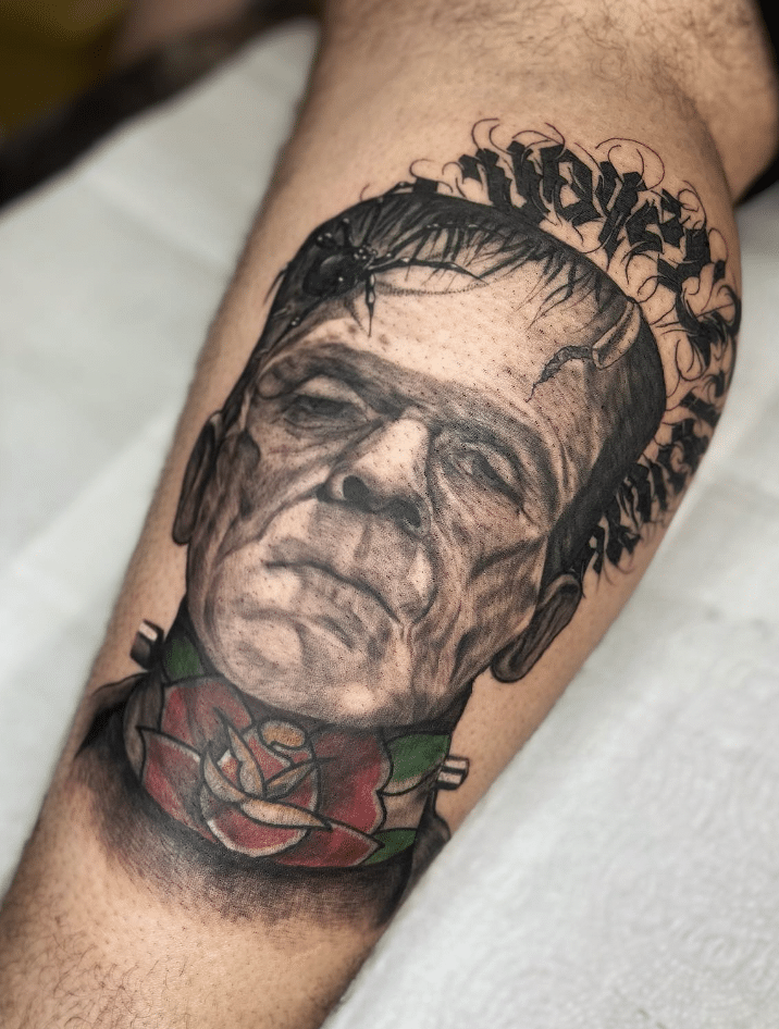 Frankenstein’s Monster Tattoo