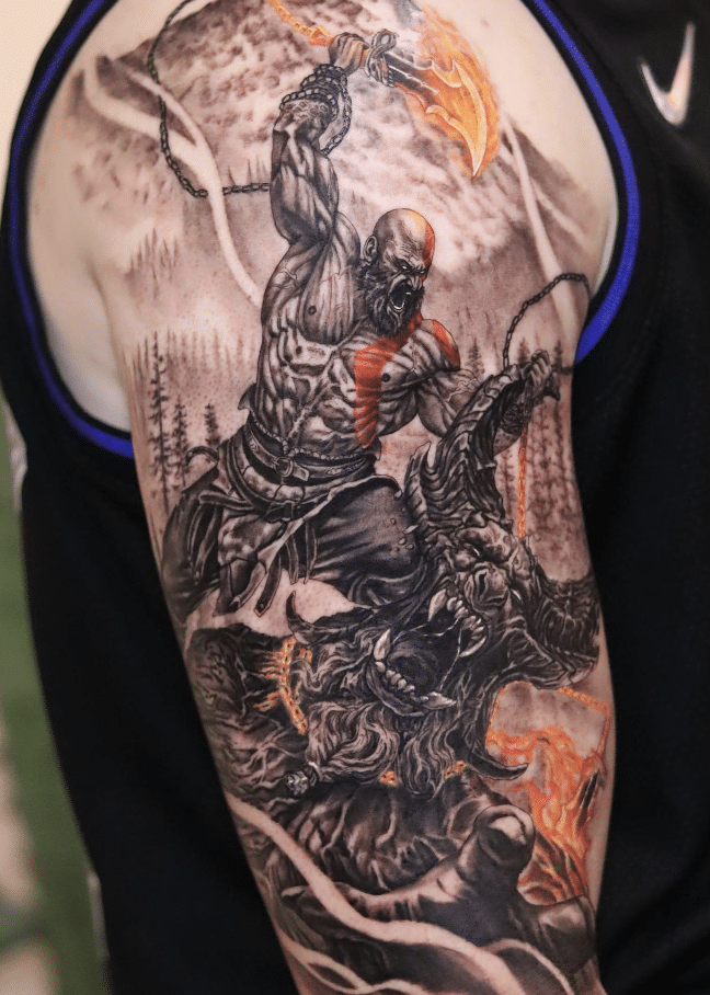 God Of War Tattoo